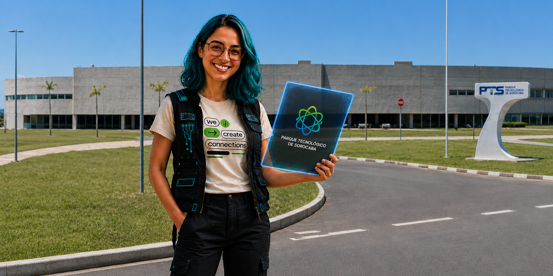 Helena, assistente digital do Parque Tecnológico de Sorocaba
